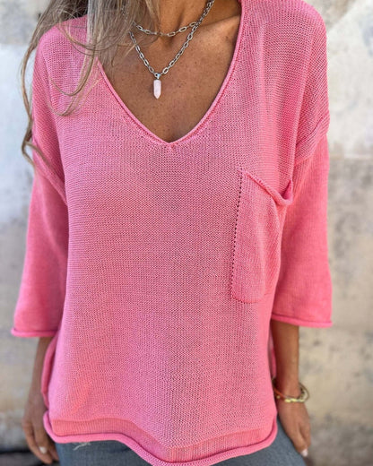 SEMBE - Top di Maglia Boho