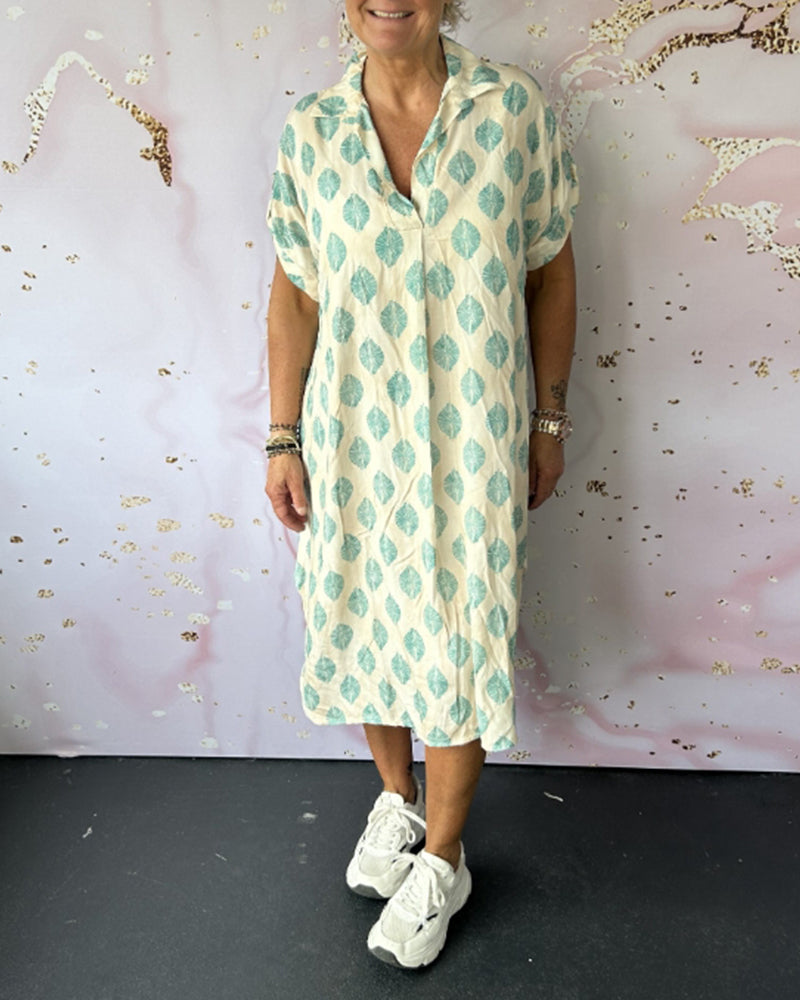 Paisley – Abito elegante con Scollo a V