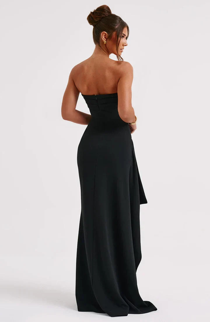 Stacy | Abito maxi Off-shoulder