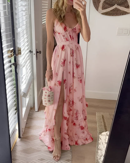 CHLOE – ABITO MAXI SUSSURRO IN FIORITURA