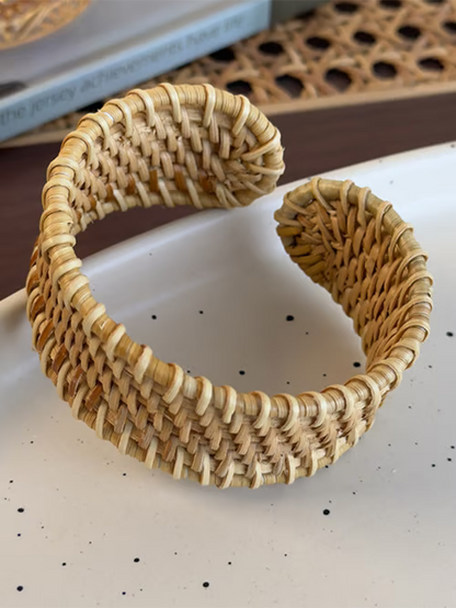 Pulsera di Ratán Trenzado