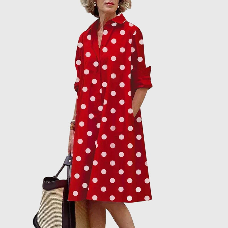 Paige | Abito mini Elegante con Tasche