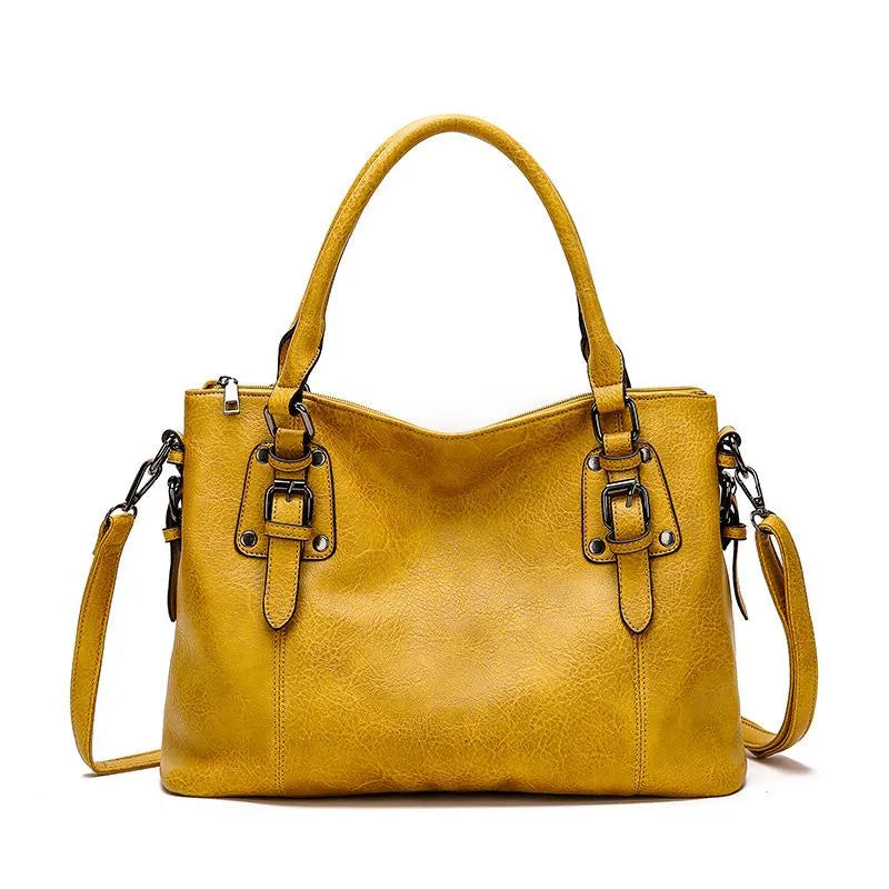 Dagfrid | Borsa versatile e elegante in caldo colore marrone caramello