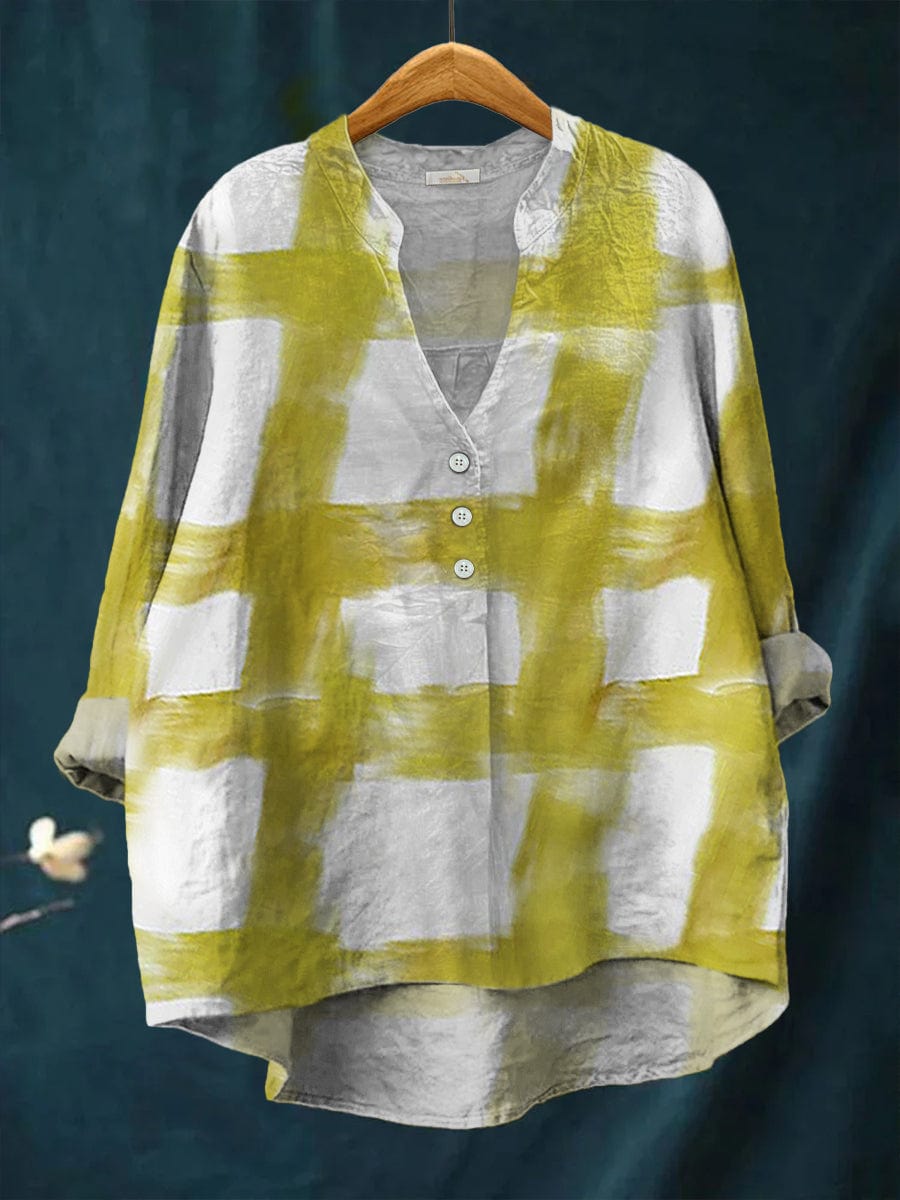 Blusa in lino Angelique