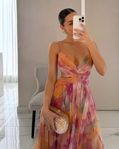 FRANCINE – ABITO MAXI DI GLAMOUR RADIANTE