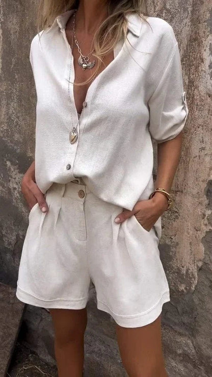 Noa - Set di Misto lino di Due pezzi