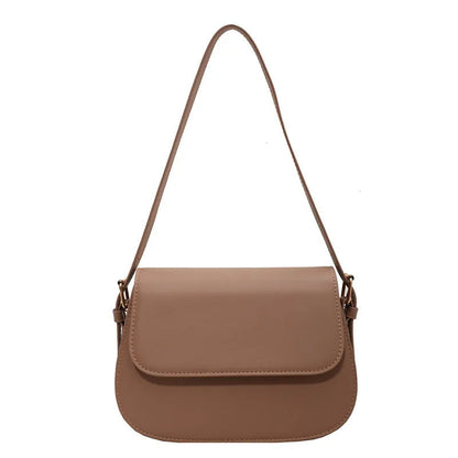 Eldborg | Borsa Elegante di spalla in tonalità nude opaca