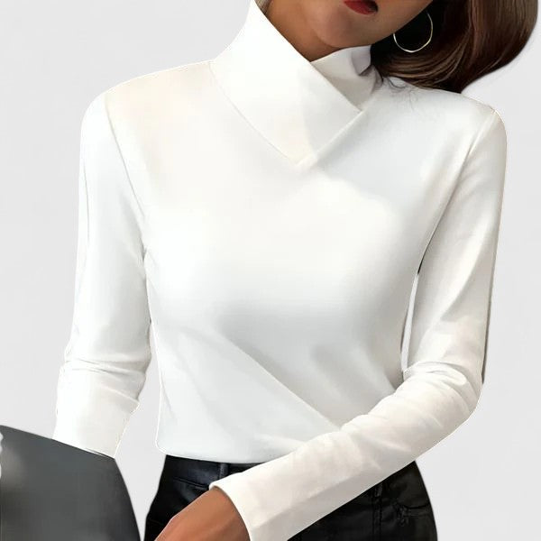 Yulienne | Maglione Elegante con Collo alto