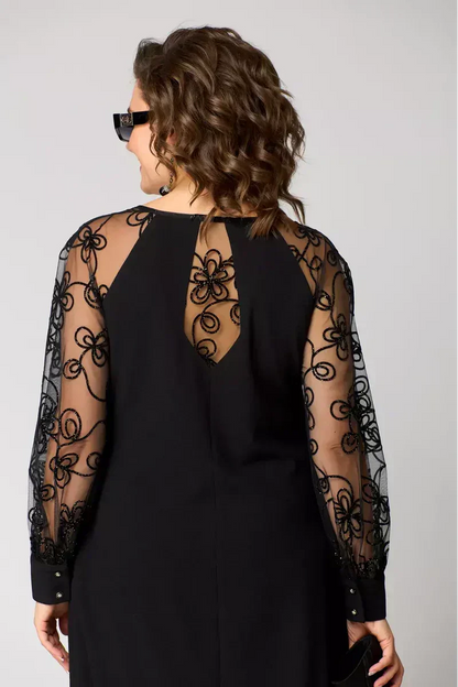 Coralía | Abito di Donna con Maniche Bordadas