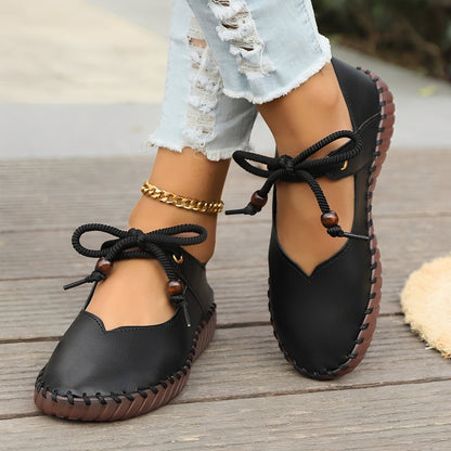 Carla - Scarpe classici con lacci e suola blanda da donna