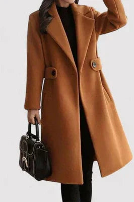 Cappotto con cintura