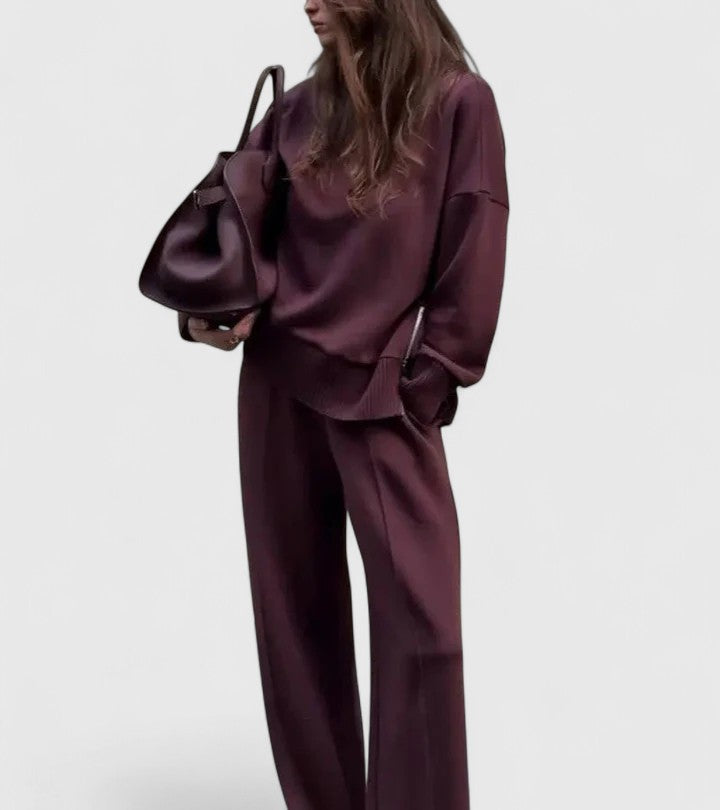 HAILEY – SET DUE PEZZI RILASSATO E LUXE