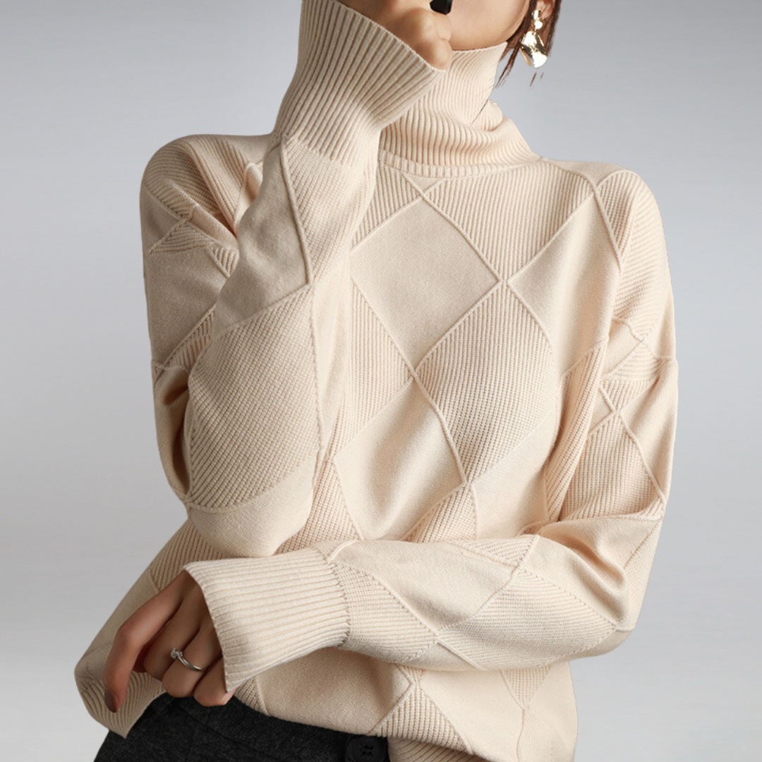 Chloe - Maglione in maglia Caldo e morbido per l'inverno