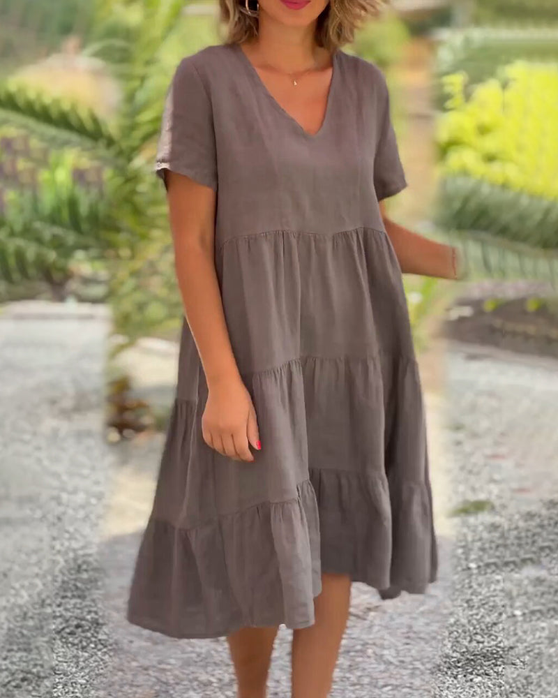 Samantha | Abito Vuelto con tasche