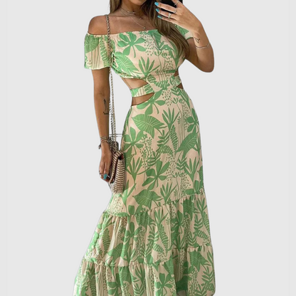Arden - Abito midi Elegante con Corte Irregular