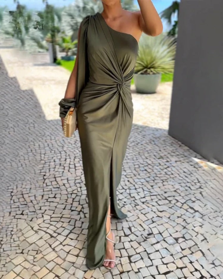 Eleanor™ | Abito elegante A-Linea Senza tempo