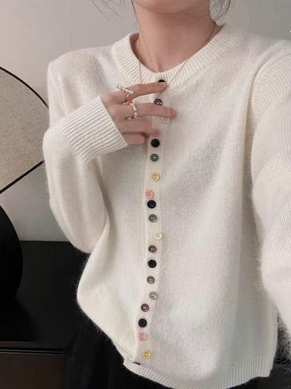 Aaliyah™ | Elegante Cardigan in maglia Abotonado