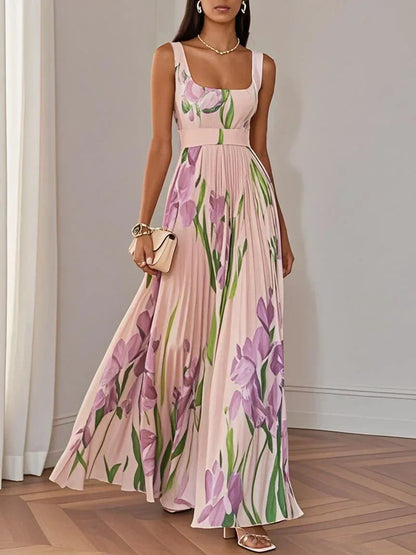 LILLA – ABITO MAXI ELEGANTE DI FIORI