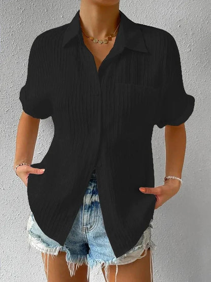 BLUSA CON COLLO CLASSICO ZAHRINA