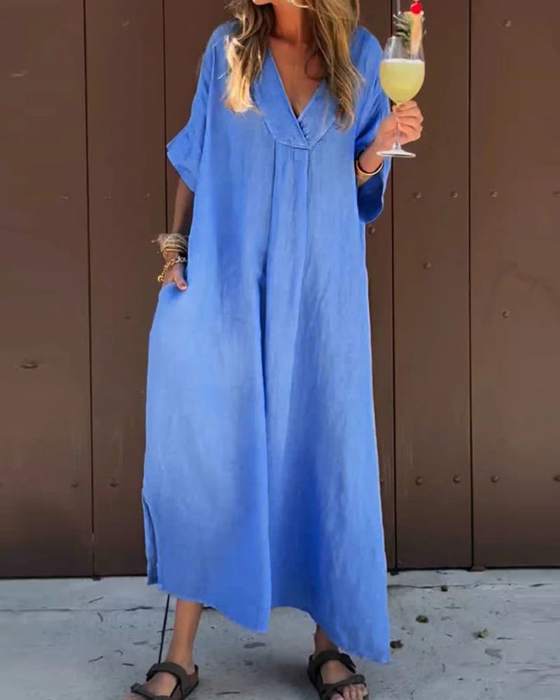SAENE - ABITO IN COTONE CASUAL