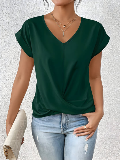 Maia – Top di collo a V con Cinta Frontale