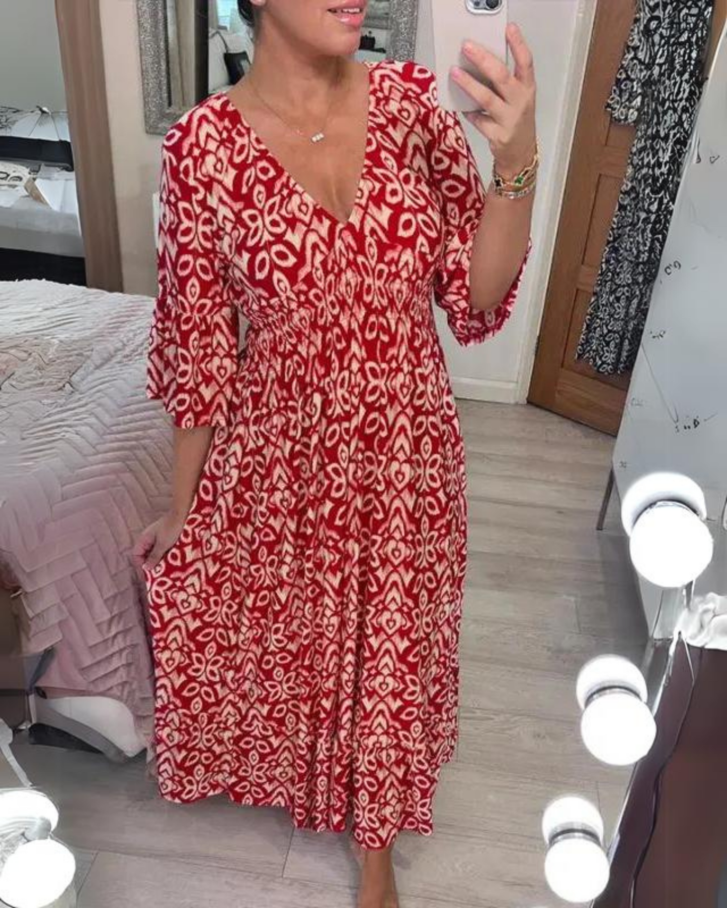 AIRE - Abito Boho Elástico