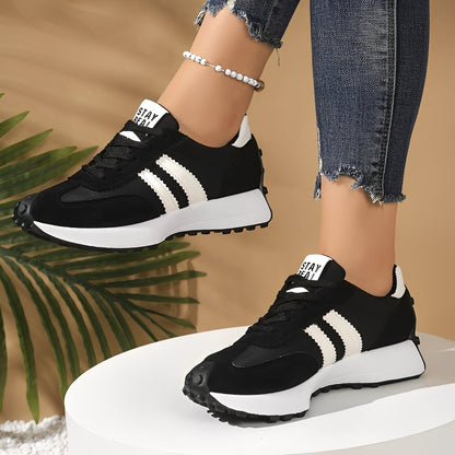 Lauren - Sneakers casual con suola gruesa per donna