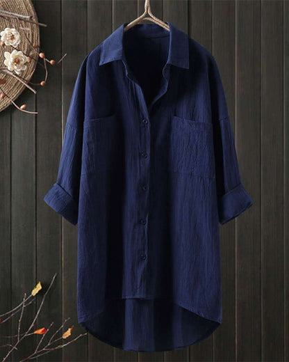 Olivia™ | Blusa Larga e Comoda di Tinta unita