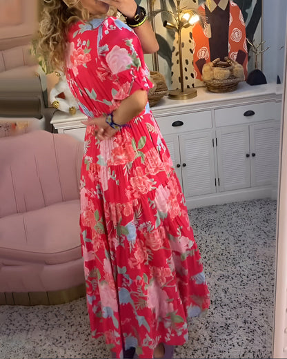 LANA – ABITO MAXI FIORI DI ESTATE