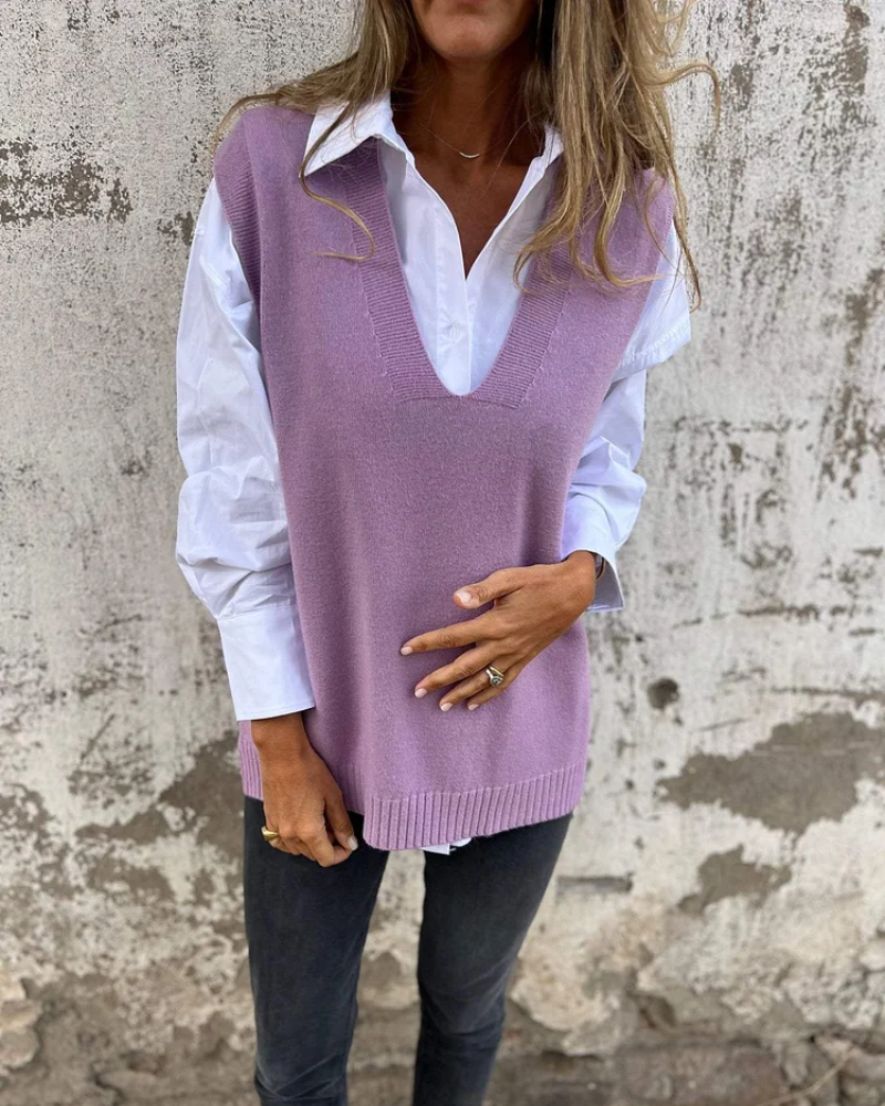 NUSA | Gilet in maglia premium