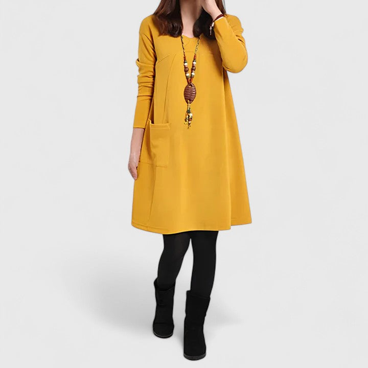VICKY – ABITO A-LINE DI ELEGANZA RILASSATA
