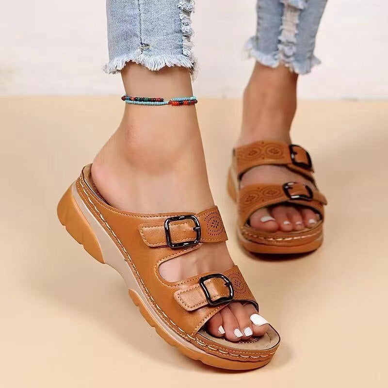 Orthoflex - Sandali ortopedici con doble velcro