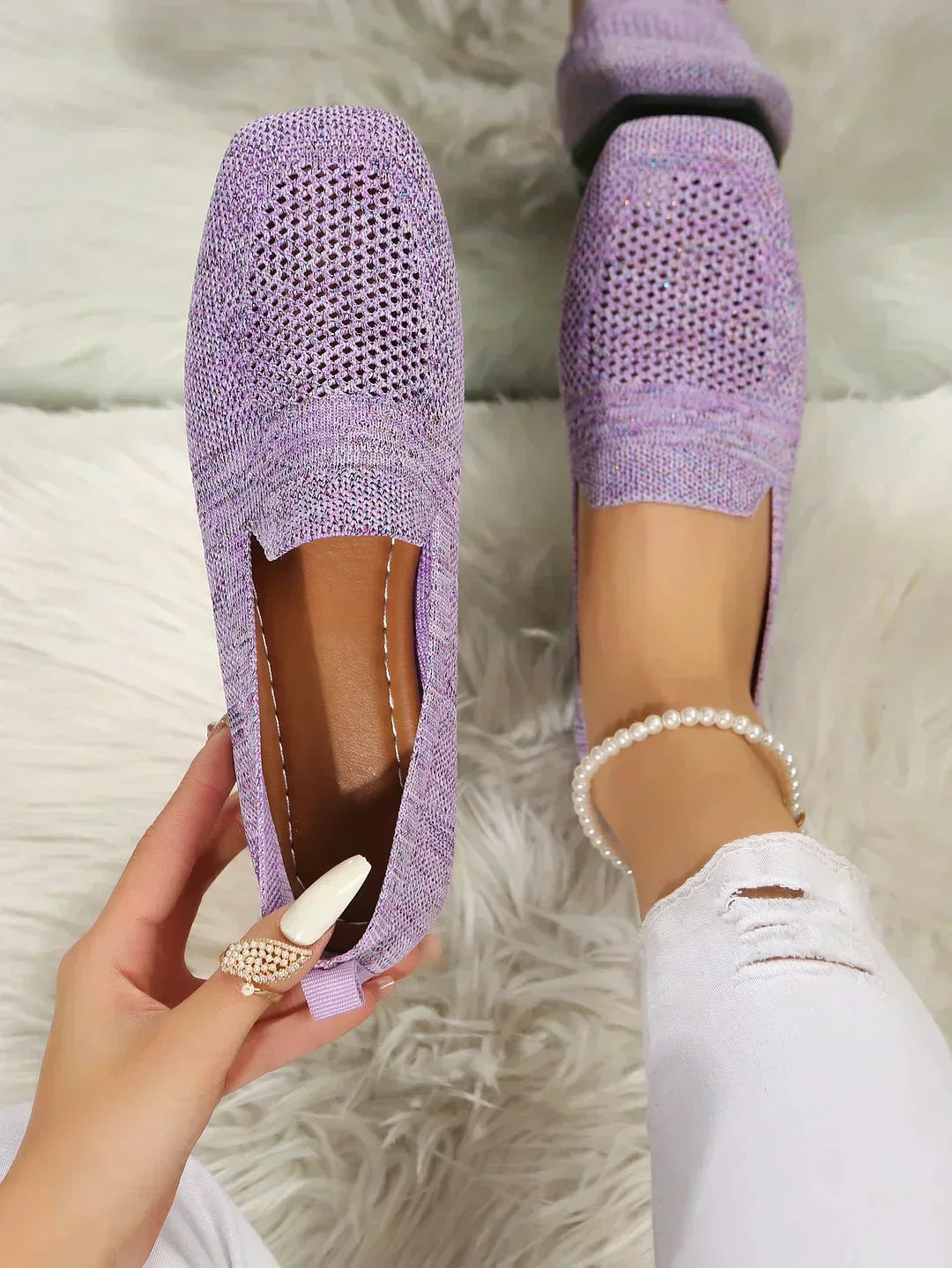 Lovely - Ballerine Ortopediche Antiscivolo da donna