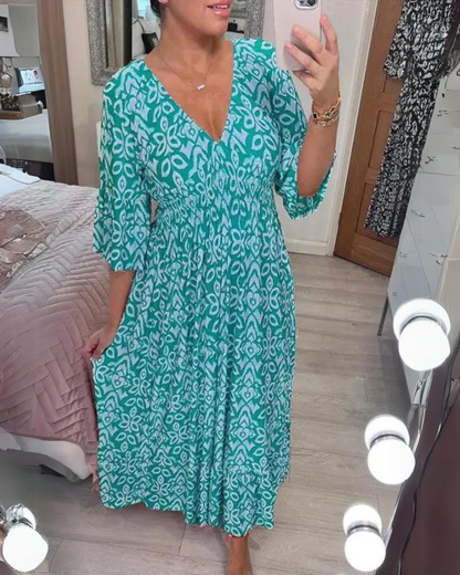 AIRE - Abito Boho Elástico