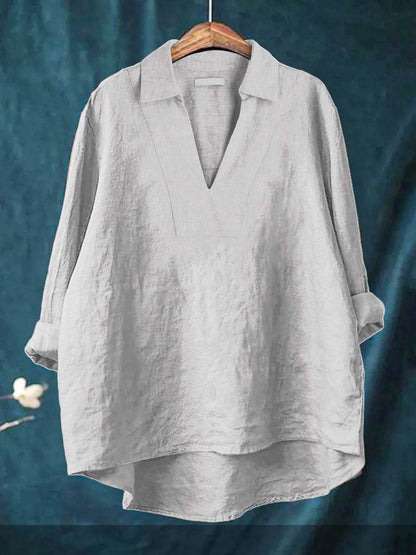 Blusa in lino María