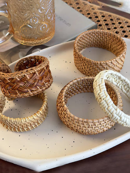 Pulsera di Ratán Trenzado