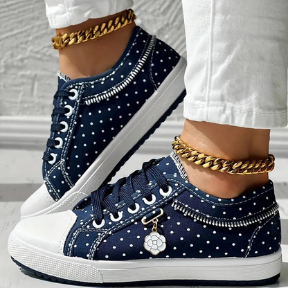 Elettra - Sneakers florales leggere