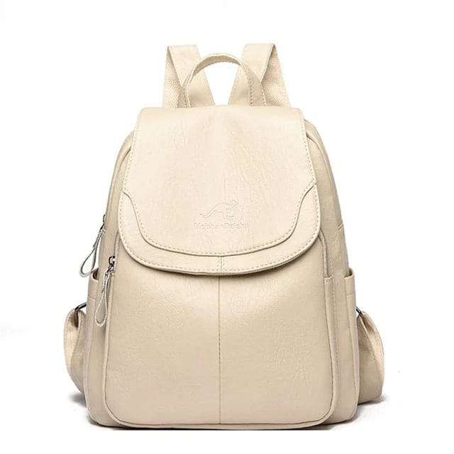 Kristlaug | Zaino elegante e Leggera in un delicado tono bianco