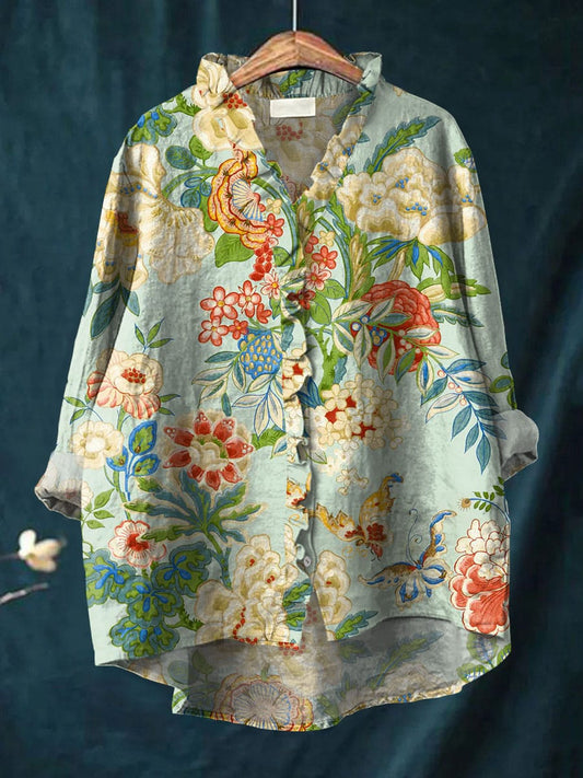 Blusa in lino Grace