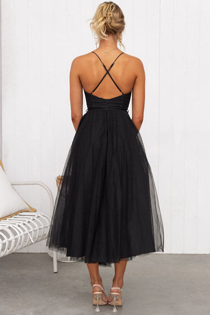 Abito lungo Elegante con Bustier - Abito da cerimonia Fluido