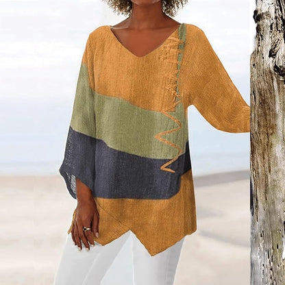 Ella - Blusa a maniche lunghe Comoda per il Giorno dopo giorno