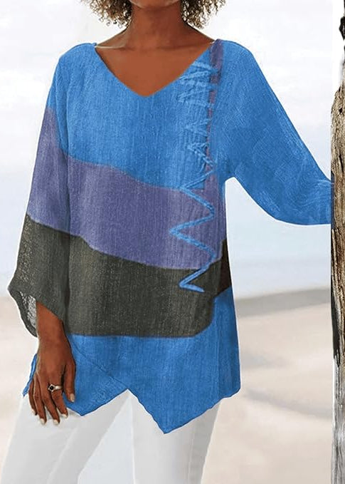 Ella - Blusa a maniche lunghe Comoda per il Giorno dopo giorno