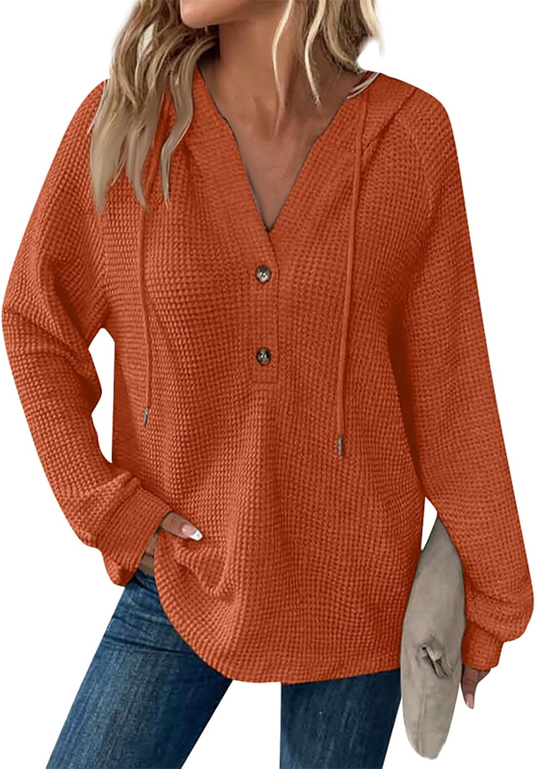 Zyrae™ | Felpa Scollo a V Oversize