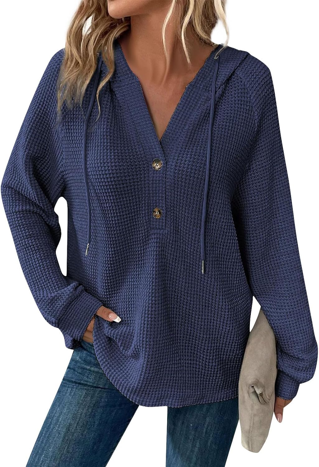 Zyrae™ | Felpa Scollo a V Oversize