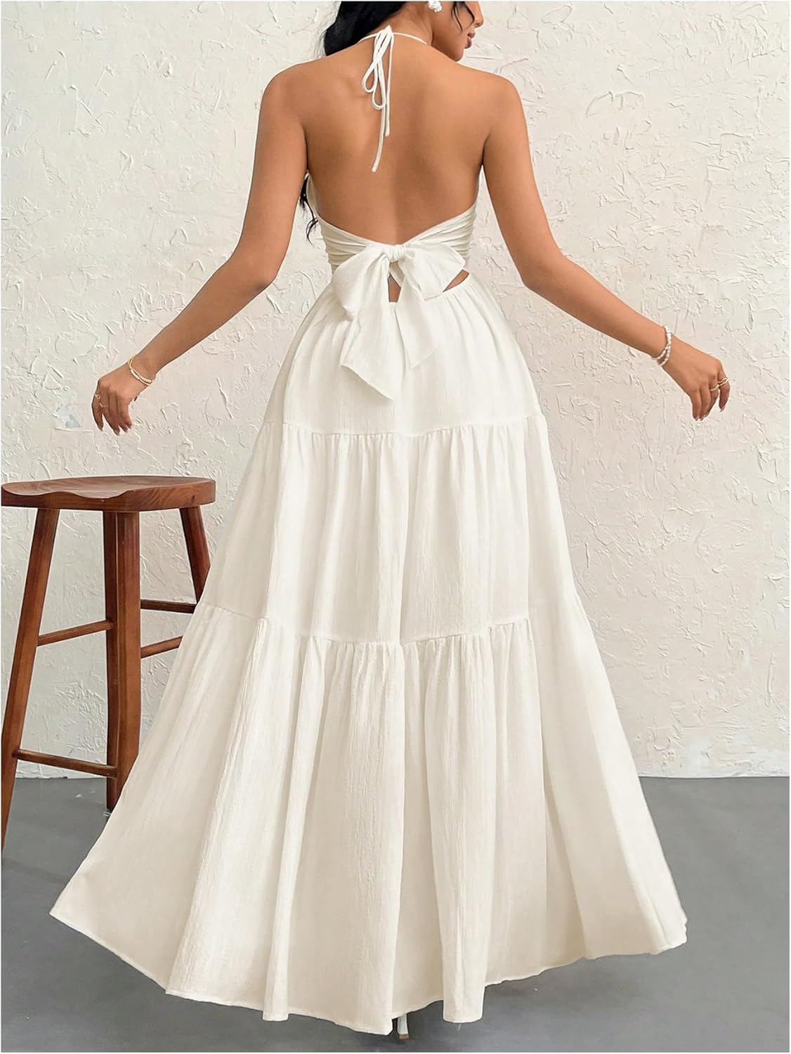 Abito maxi Fluido Elegante - Taglio Afinante e Confortevole