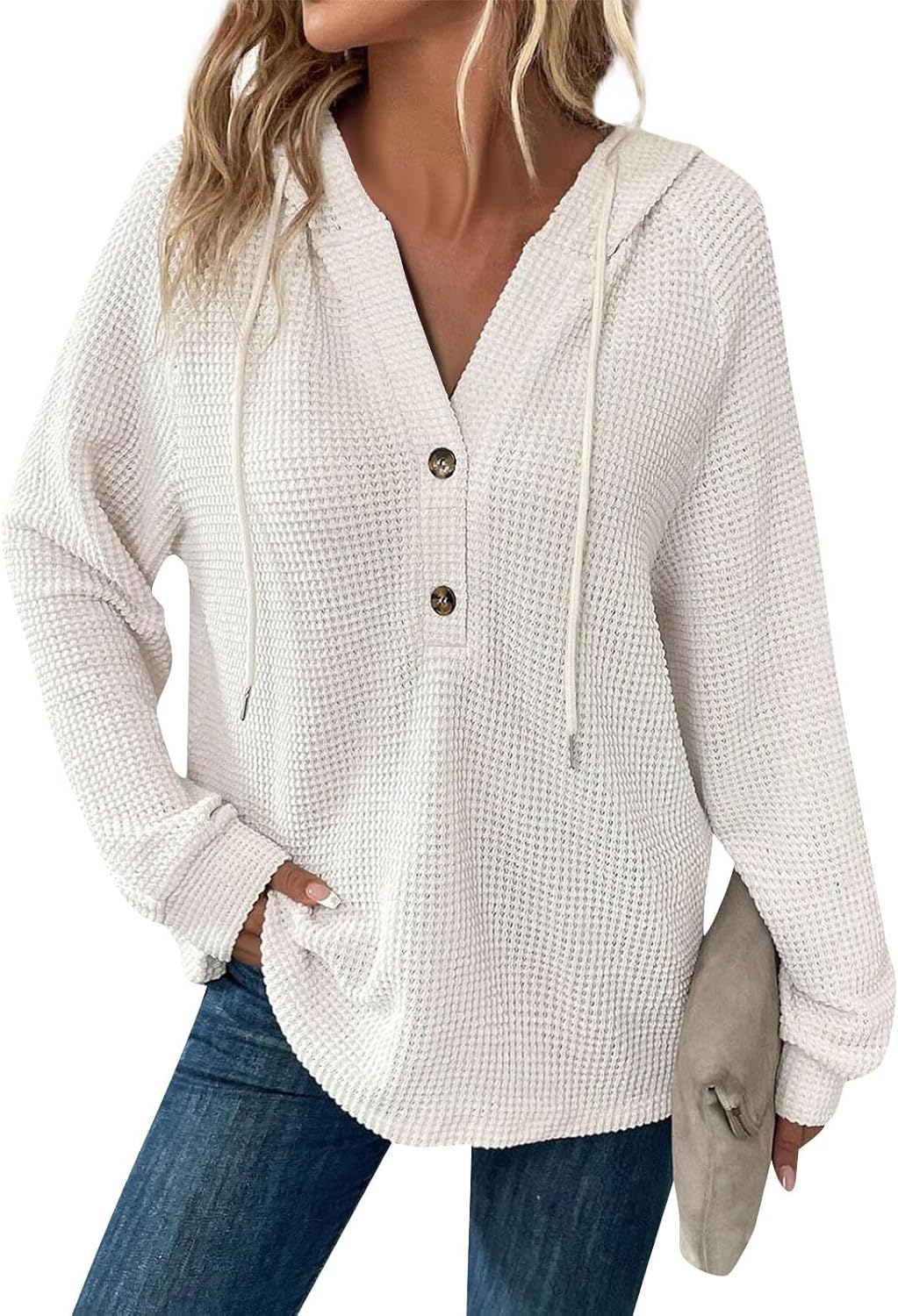 Zyrae™ | Felpa Scollo a V Oversize