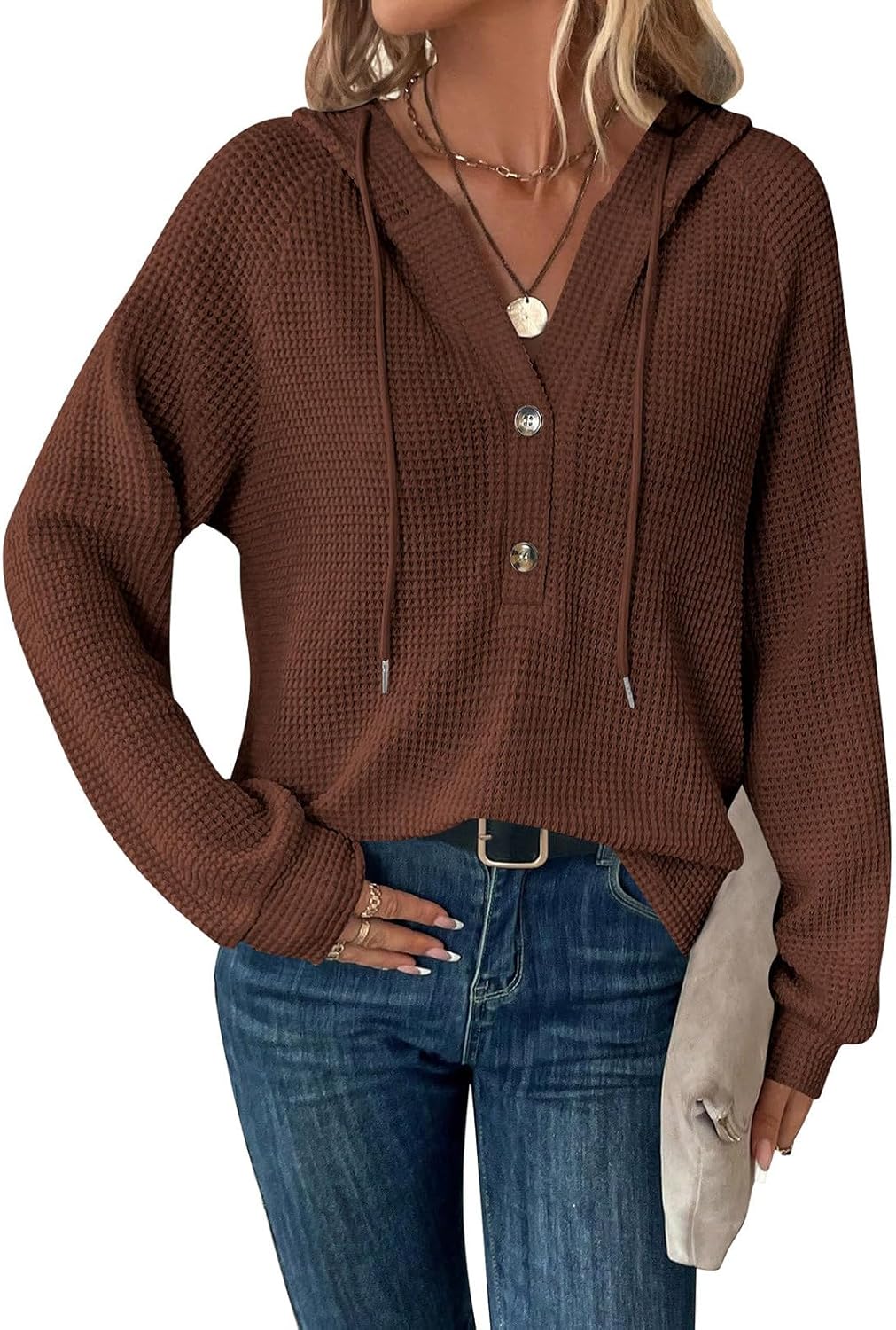 Zyrae™ | Felpa Scollo a V Oversize