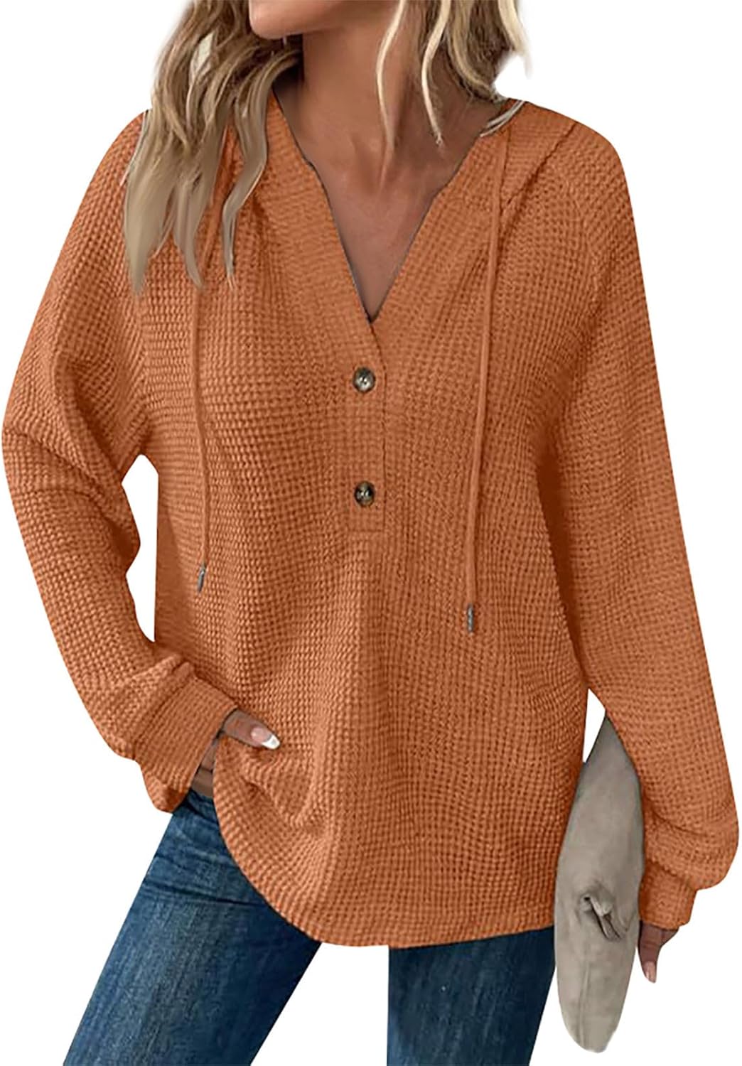 Zyrae™ | Felpa Scollo a V Oversize