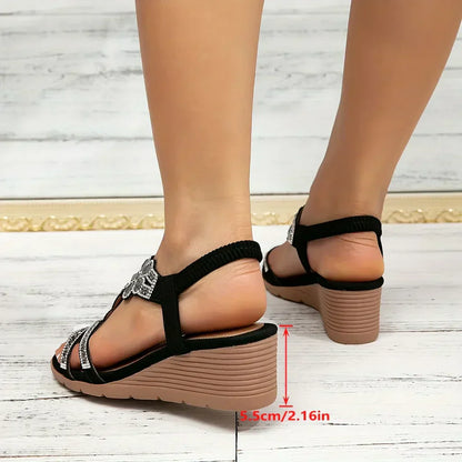 Velen™ | Sandali eleganti con zeppa comoda