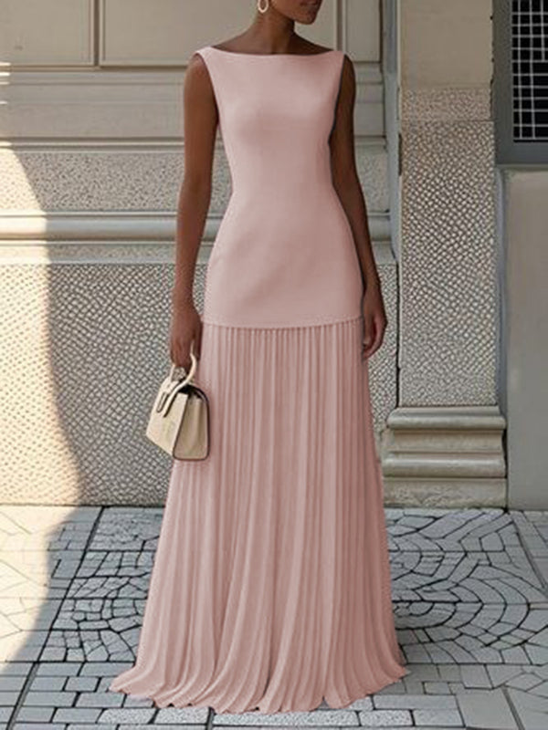 JULIET – ABITO MAXI SENZA MANICHE DI ELEGANZA INTEMporal